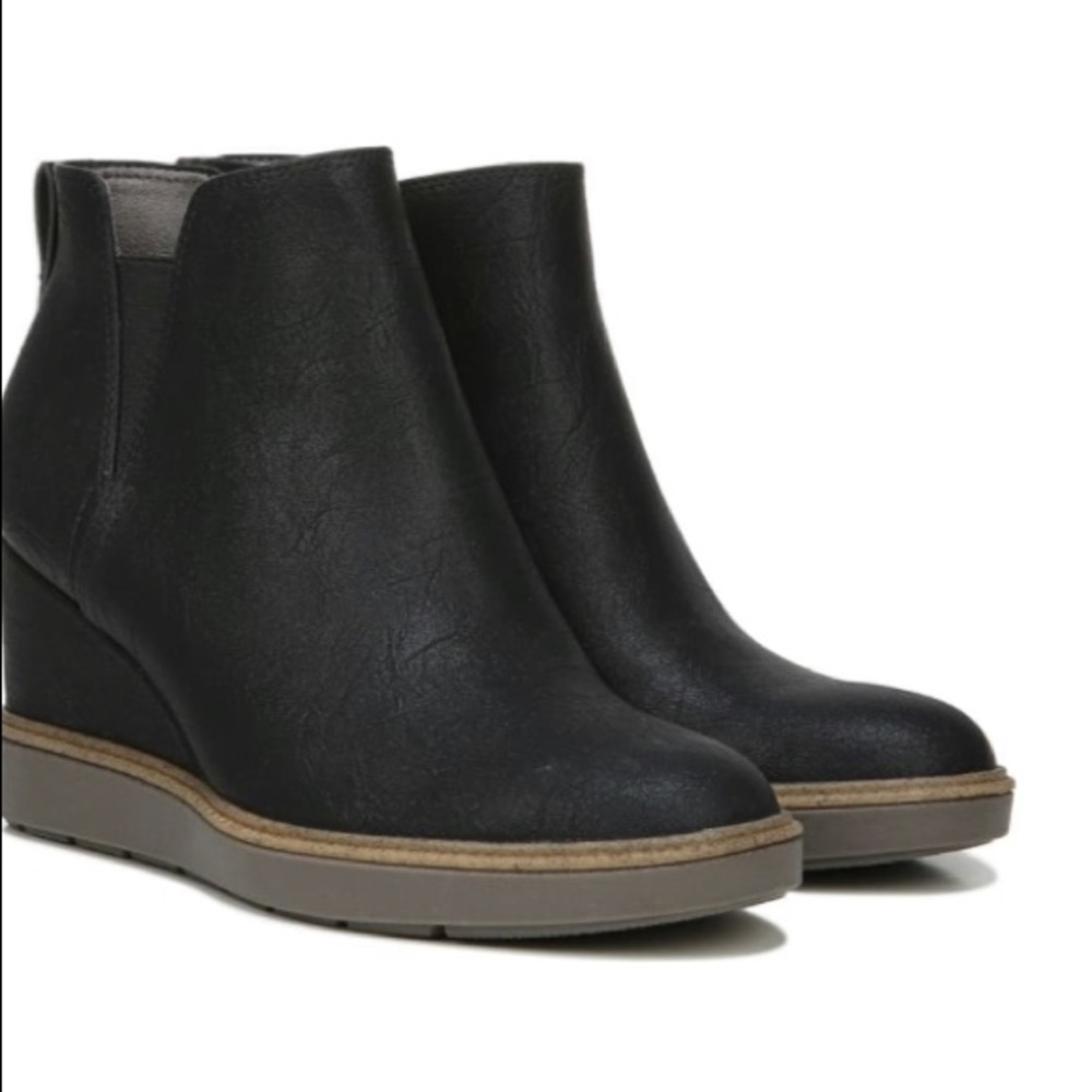 Dr scholls size11 wedge booties